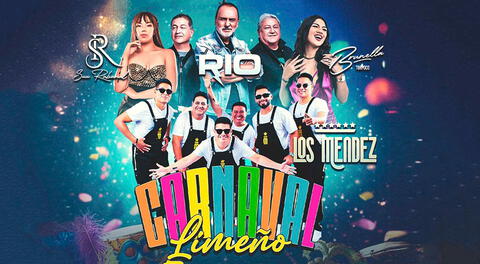 Conoce todo sobre el nuevo Carnaval Limeño, concierto que promete ser la fiesta del verano.