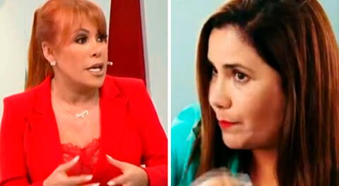 Magaly Medina explota y se manda contra Andrea Llosa a poco de estrenar entrevista con Cueva.