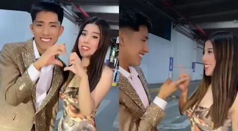 Heredero de 'La Bella Luz'  graba videos muy cariñosos con la tiktoker Zully.
