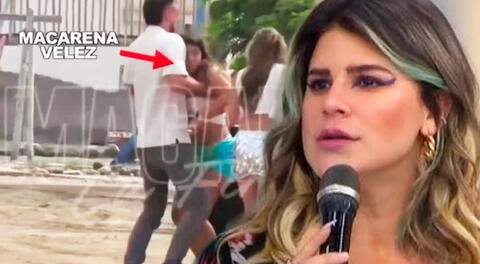 Macarena Vélez fue vista junto al aún esposo de La Nena’ Johana Cubillas.