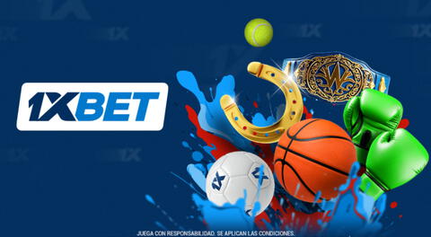 Regístrate en 1xBet Perú y comienza a apostar en tus deportes favoritos. Fuente: Difusión.