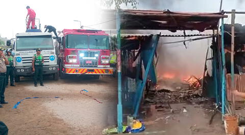 Menor quedó atrapado entre las llamas de fuego en Ancón.