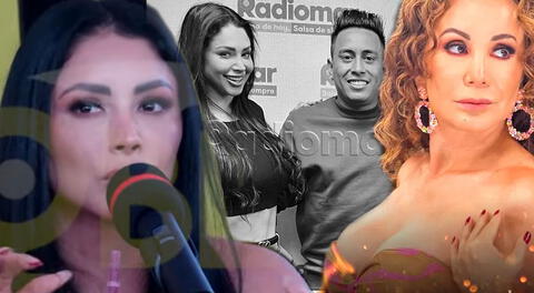 Pamela Franco se mostró muy molesta con Janet Barboza por decir cosas en su contra sin pruebas.