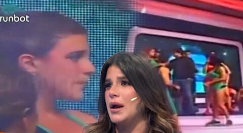 Filtran video que evidenciaría BULLYING de producción de Combate a Macarena Vélez por su peso.