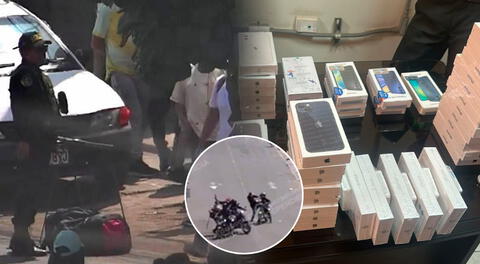 Robo millonario en Entel de Mega Plaza: Imágenes inéditas de la huida de criminales