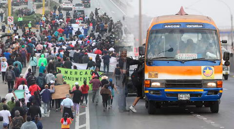 Paro de transportistas: ¿Mañana 11 de abril continuará la protesta en Lima y Callao? Esto dijo Anitra