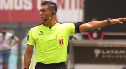 Árbitro Alexander Blas sufre agresión en Copa Perú