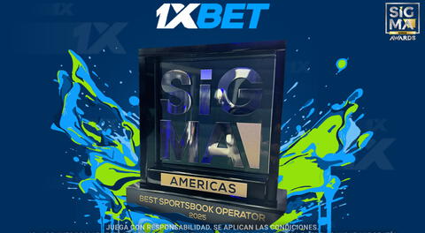 1xBet, con 18 años en el sector, continúa su éxito tras haber sido premiado anteriormente en SiGMA África y Eurasia. Fuente: Difusión.
