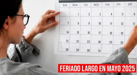 Oficializan un Feriado largo en mayo 2025.