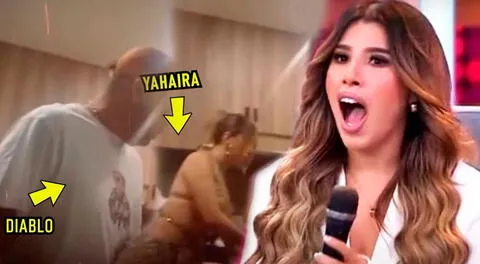 Yahaira Plasencia es captada pasándola de lo lindo con 'El Diablo'.