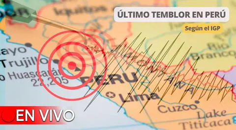 Conoce EN VIVO los temblores que ocurren en el Perú, según IGP.