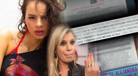 Thamara Medina, hermana de Alejandra Baigorria, registra antecedentes policiales por conductas agresivas: Exponen su historial