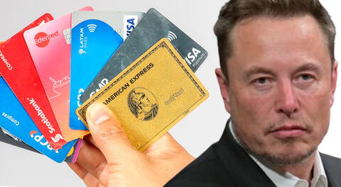 Elon Musk cancelará tus tarjetas de crédito en Estados Unidos.