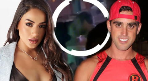 Onelia Molina es captada con Erito Molina en una discoteca en Miraflores.