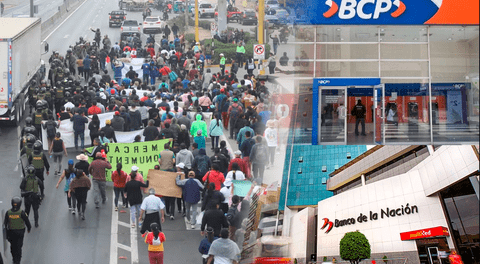 Mañana hay paro nacional: ¿abrirán los bancos este miércoles 14 de mayo en Perú?