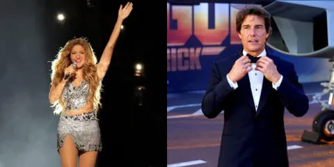 Shakira y Tom Cruise en vivo en DIRECTV