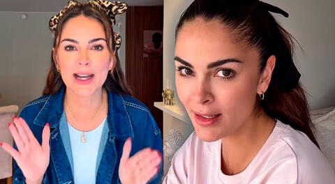 Laura Spoya se muestra feliz con nuevo integrante en su familia.