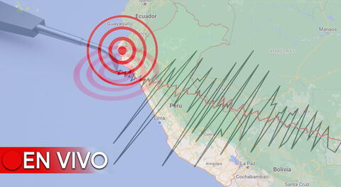 Conoce EN VIVO los temblores que ocurren en el Perú, según IGP.