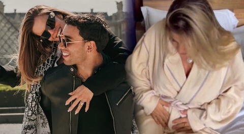 Said Palao EMOCIONA al compartir 'INÉDITA FOTOGRAFÍA' de su primer bebé con Alejandra Baigorria