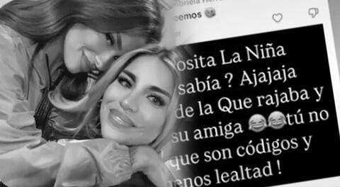 Shirley Arica y Gabriela Herrera protagonizan tensa PELEA y terminan su amistad