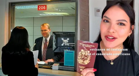 Venezolana expone a cónsul que no apagó su micrófono en la embajada.