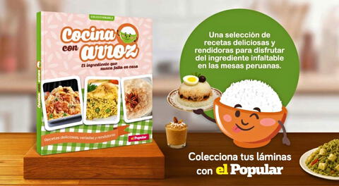 Cocina con arroz, el nuevo coleccionable de El Popular