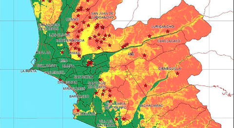 Revelan las 69 zonas críticas y más de 170 peligros geológicos de Lima y Callao.
