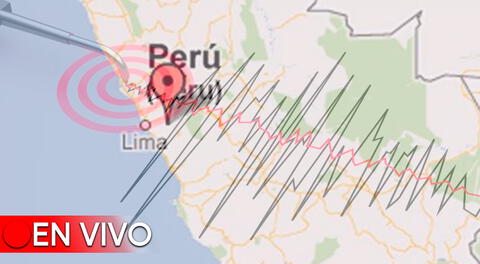 Conoce EN VIVO los temblores que ocurren en el Perú, según IGP.