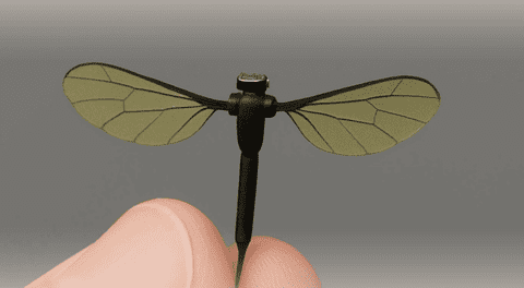 Un dron militar tan pequeño como un mosquito.