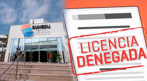 Universidad peruana cerrará sus puertas, según Sunedu.