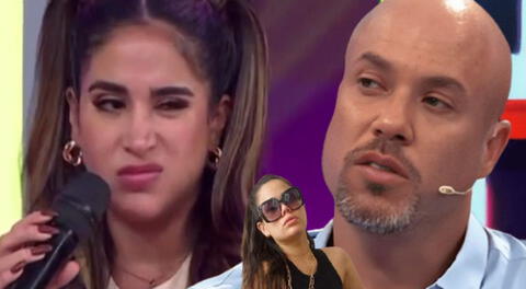 Melissa Paredes cuadra a Bruno Agostini por hablar de trío con Andrea San Martín.