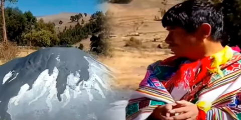 En Cusco, un pequeño volcán en el distrito de San Pablo, presenta características de actividad volcánica