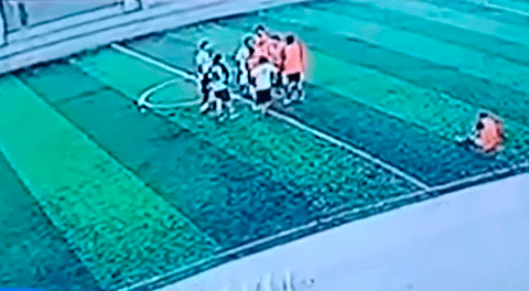 Joven futbolista pierde la vida tras recibir violenta patada de rival en la cabeza en pleno partido en Cajamarca