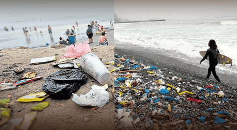 Playas peruanas, las más contaminadas del Pacífico: el plástico es el principal enemigo.