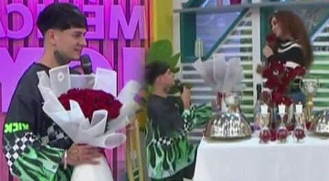 Streamer Diealis DEJA EN SHOCK a Janet Barboza con sorpresa de amor EN VIVO y se le 'DECLARA': "Quería que fuera algo único"