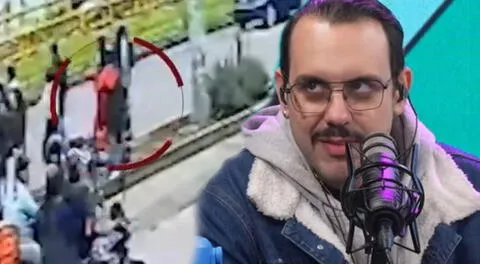 Filtran indignantes imágenes del sujeto que robó pertenencias de Furrey tras grave accidente