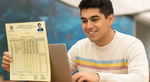 ¿Ya saliste del cole? Así puedes sacar GRATIS tu certificado oficial del Minedu