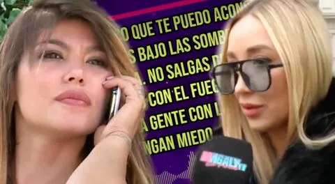 Romina Gachoy se muestra preocupada.