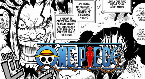 Rocks D. Xebec apareció en el último episodio de 'One Piece'. Foto: Manga Plus