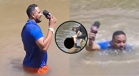 Periodista que buscaba a niña desaparecida encuentra su cuerpo sin vida y no oculta su dolor: imágenes son impactantes.