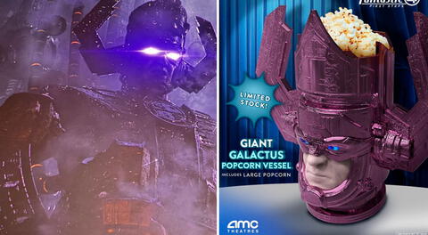 Galactus es el villano principal de la película 'Los 4 Fantásticos: primeros pasos' de Marvel Studios. Foto: composición EP