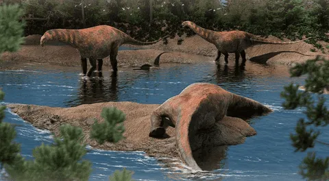 Arqueólogos descubrieron fósiles de una nueva especie de dinosaurio en Argentina.