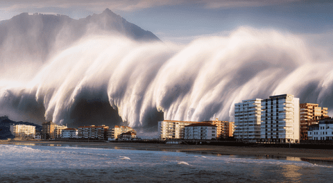 La NASA revela que el próximo gran tsunami es inminente.