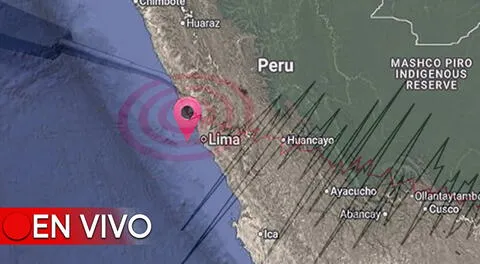 Conoce EN VIVO los temblores que ocurren en el Perú, según IGP.