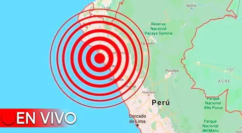Conoce EN VIVO los temblores que ocurren en el Perú, según el IGP.
