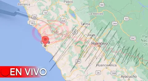 Conoce EN VIVO los temblores que ocurren en el Perú, según IGP.