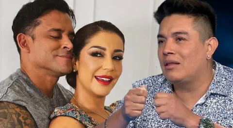 Karla Tarazona defiende a Christian Domínguez de Leonard León.
