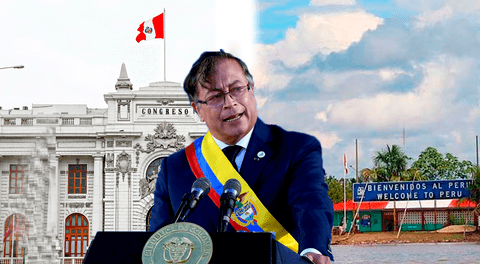 CONGRESO rechaza declaraciones del Presidente colombiano y arremete contra Petro por “desconocer” soberanía del Perú