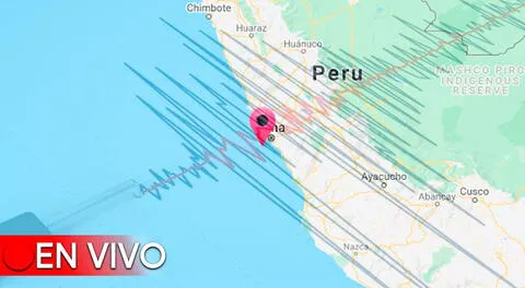 Conoce EN VIVO los temblores que ocurren en el Perú, según IGP.