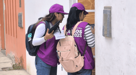 INEI incorporó esta edición un botón de pánico ante cualquier percanse con sus censistas